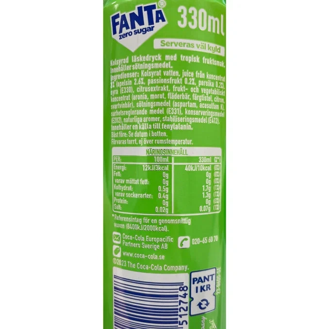 Fanta Exotic Zero