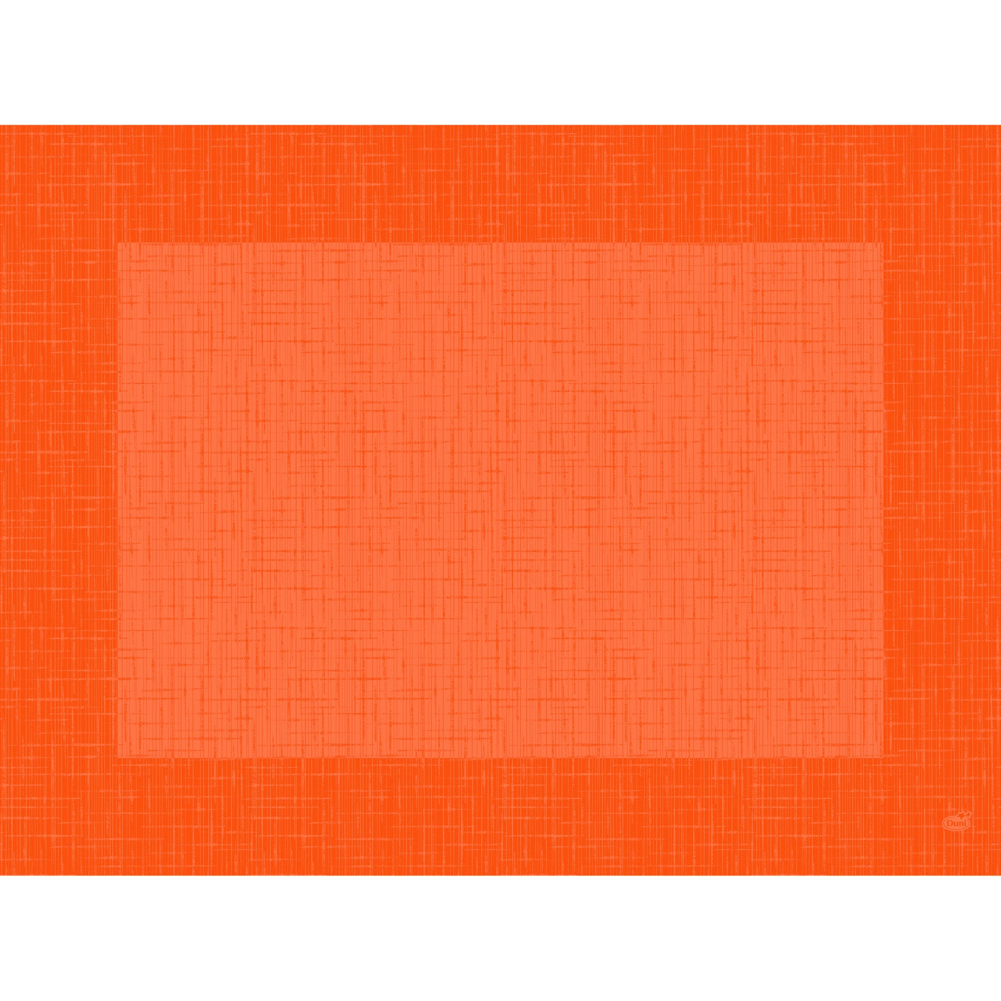 DUNI AS Bordbrikke Bio Dunicel 30x40cm Linnea Sun Orange