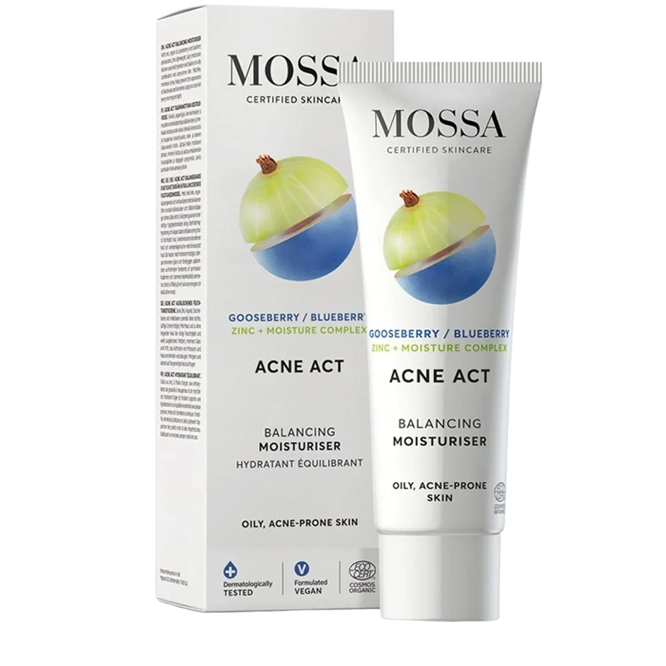 MOSSA ACNE ACT Balancing Moisturiser