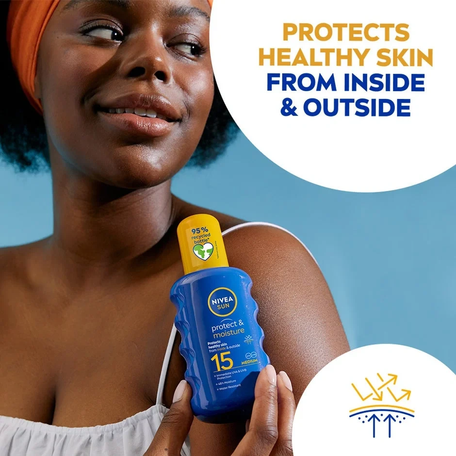 Nivea sun spray spf15 200ml