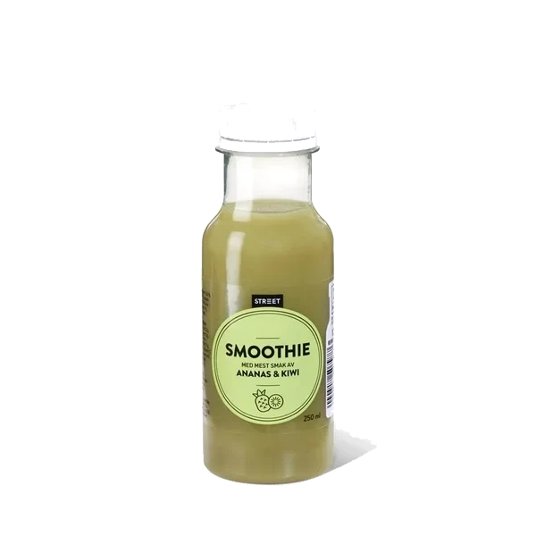Street Smoothie Ananas & Kiwi 330ml Fl 8stk