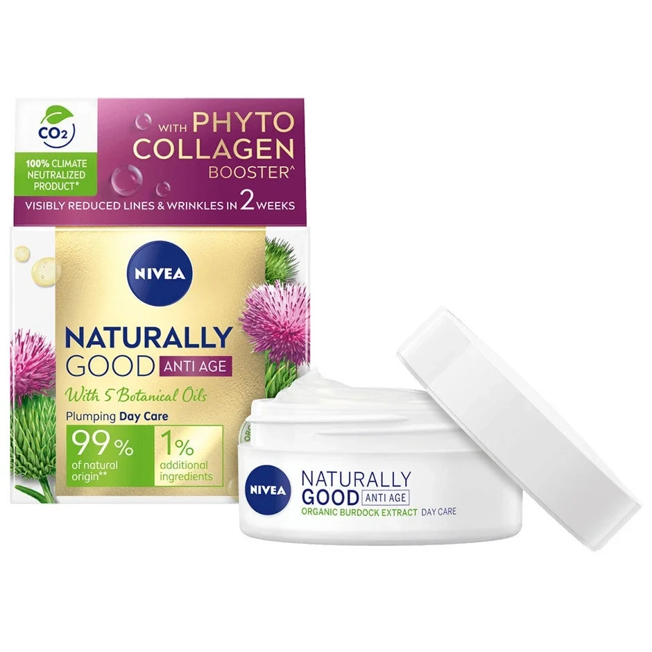 Nivea Naturally Good Anti Age Day Cream 50ml