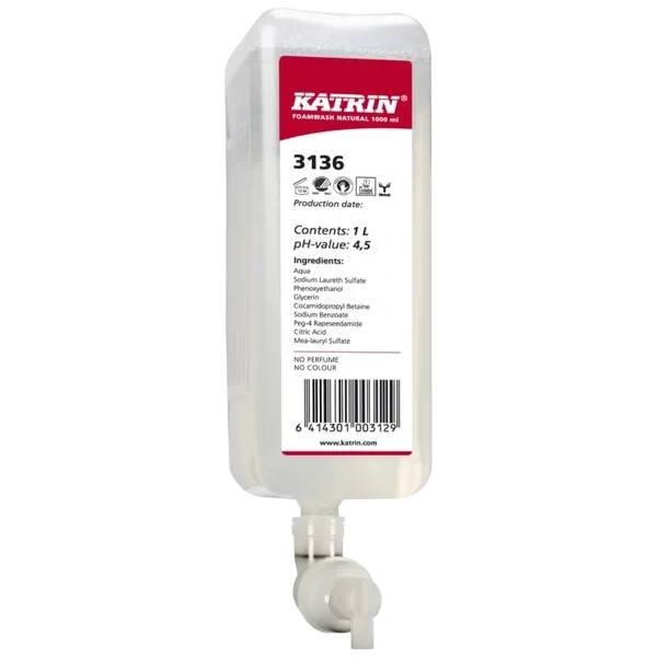 Håndsåpe foamwash natural 1l