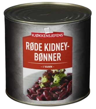 Sbar Røde Kidneybønner 6x2,5kg