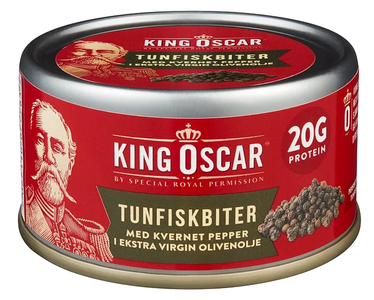 Tunfsk i olivenolje pepper  85g