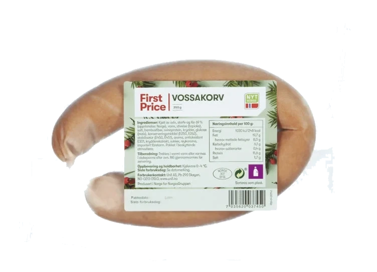 Vossakorv 350g First Price
