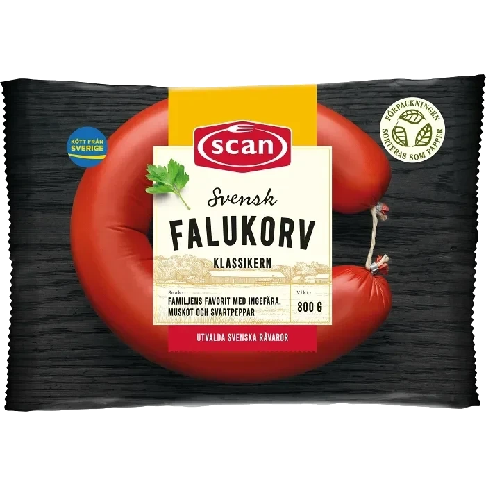 Falukorv Klassikern 800g Scan