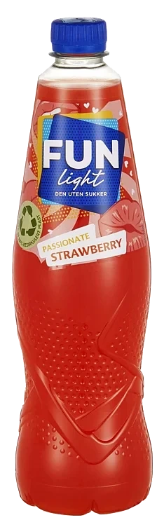 Fun light strawberry passion   0,8l