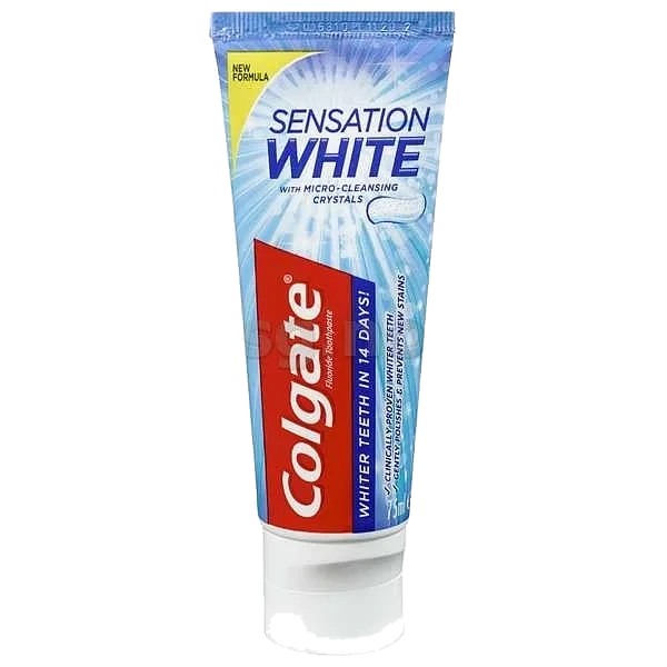 Colgate sensation white. tannkrem75ml