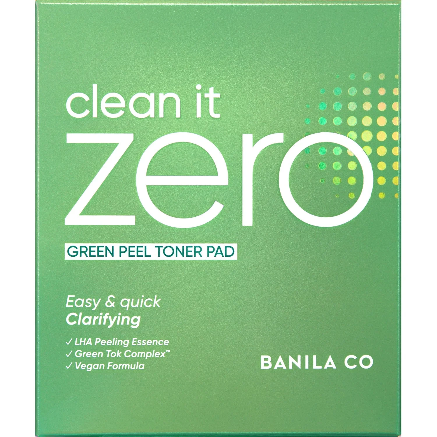 Banila Co Clean It Zero Green Peel Toner Pad