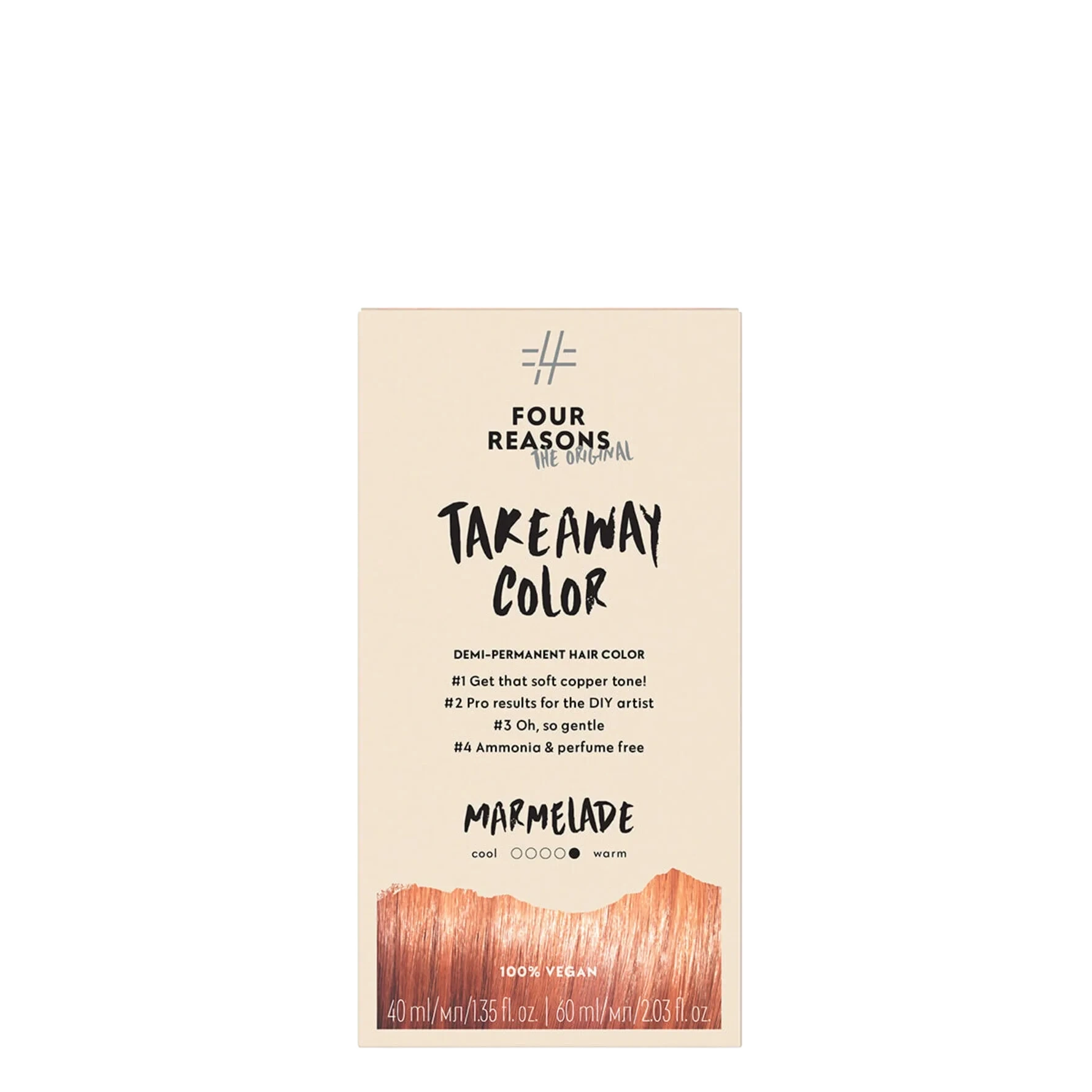 Four Reasons Take Away Color 7.43 Marmelade