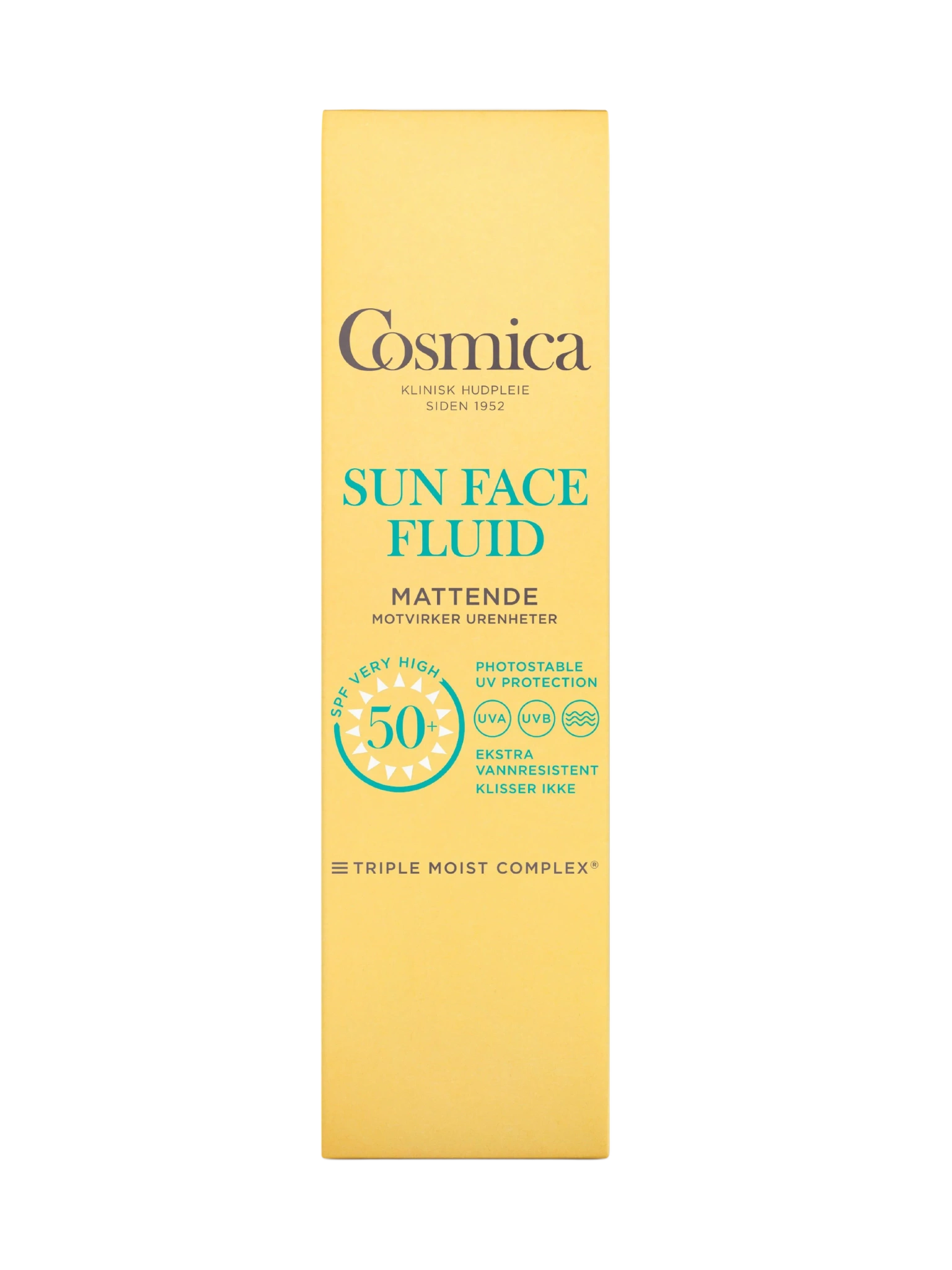 Cosmica Sun Face Fluid SPF50+, 40 ml