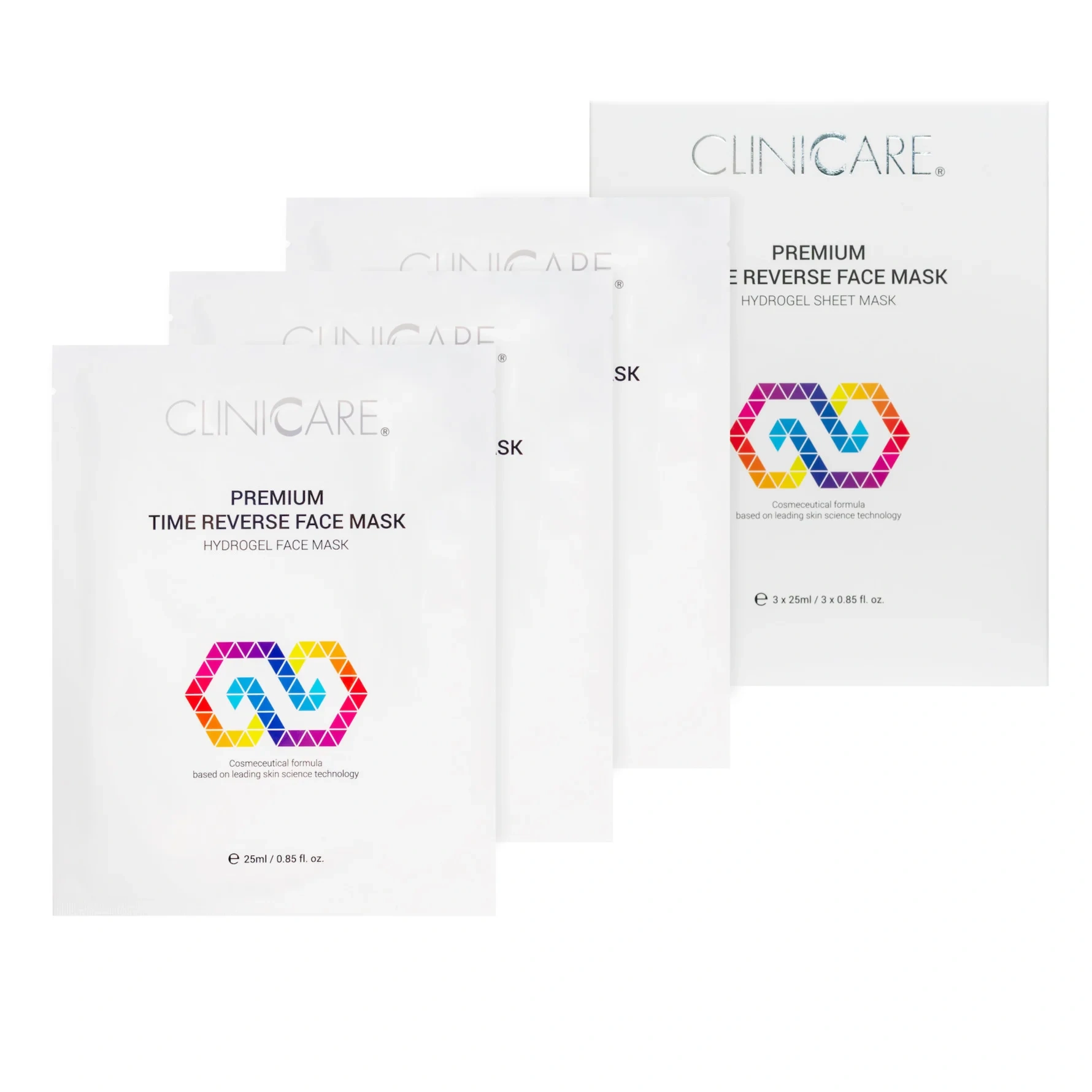 CLINICCARE Premium Time Reverse Face Mask 3 pcs