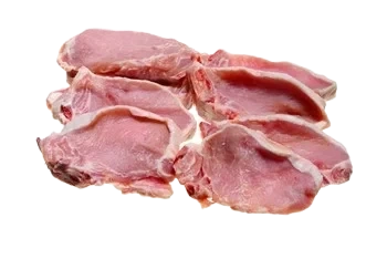 Fläskkotlett med ben huggen