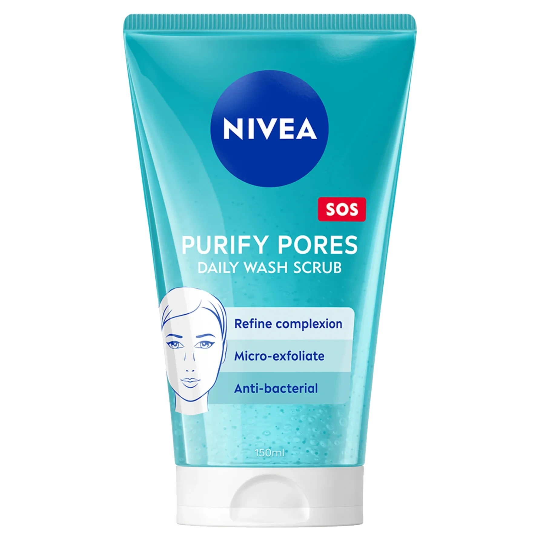 NIVEA Purify Pores Daily Wash Scrub
