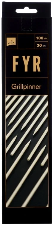 Grillpinner 30cm 100stk Unik