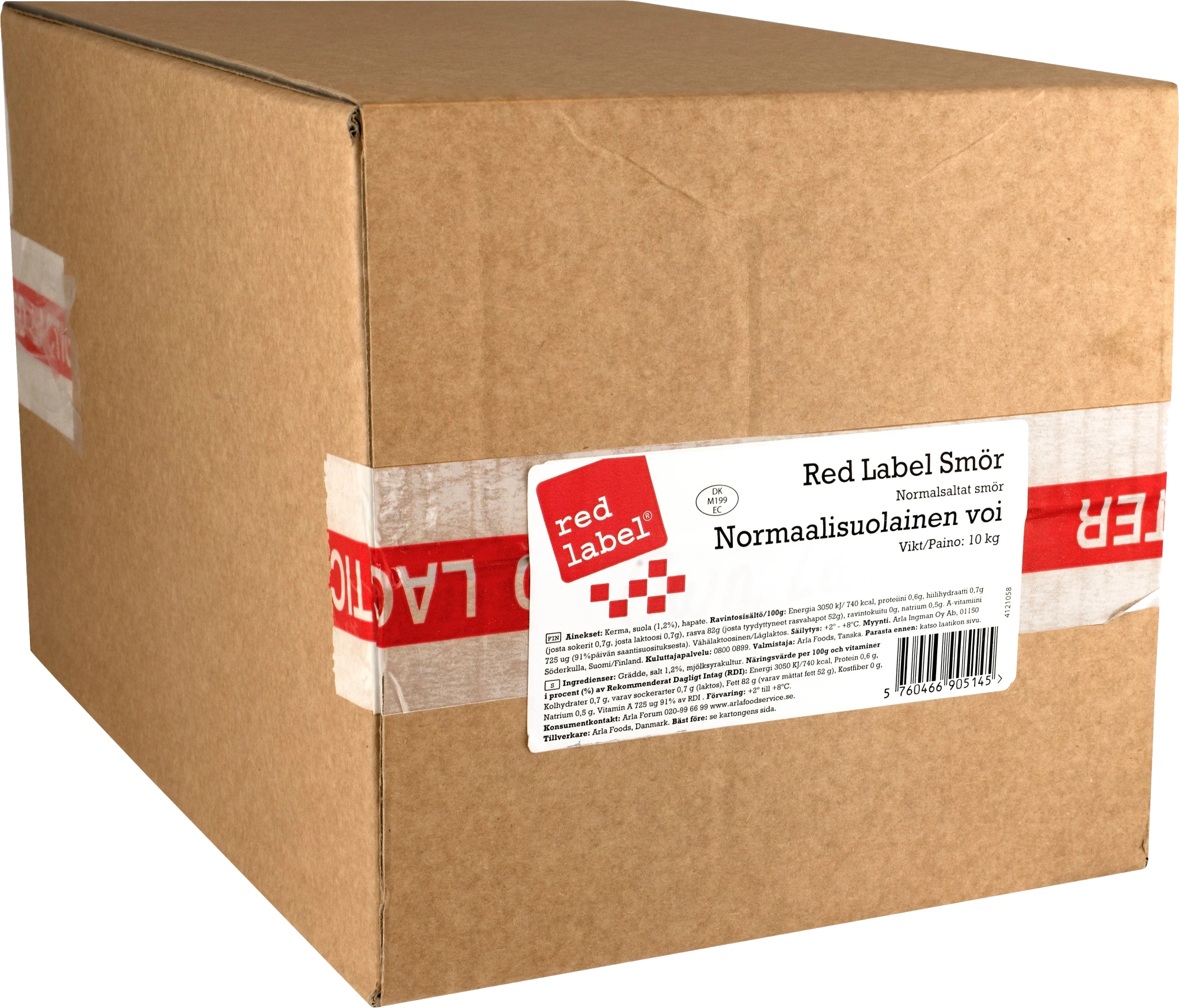 Smör Normalsaltat Red Label 10 kg