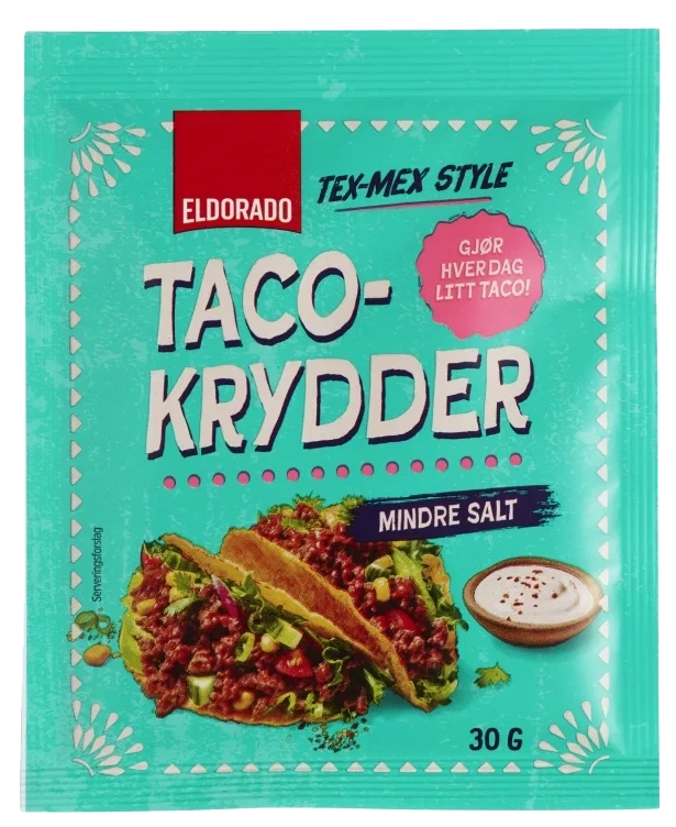 Taco Kryddermix 30g Eldorado