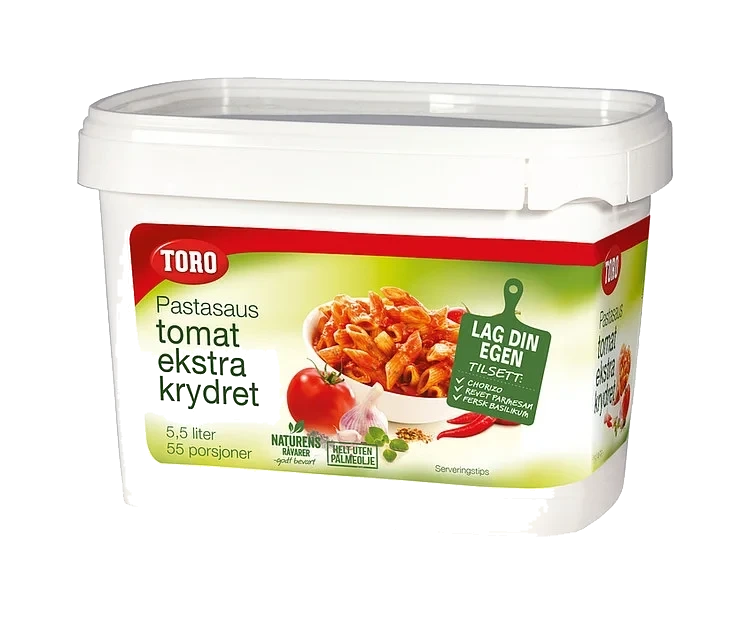 Pastasaus tomat krydret 900g