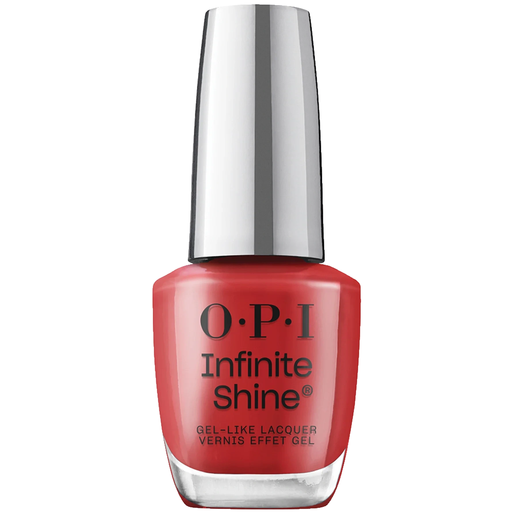 OPI Infinite Shine Nail Polish Big Apple Red