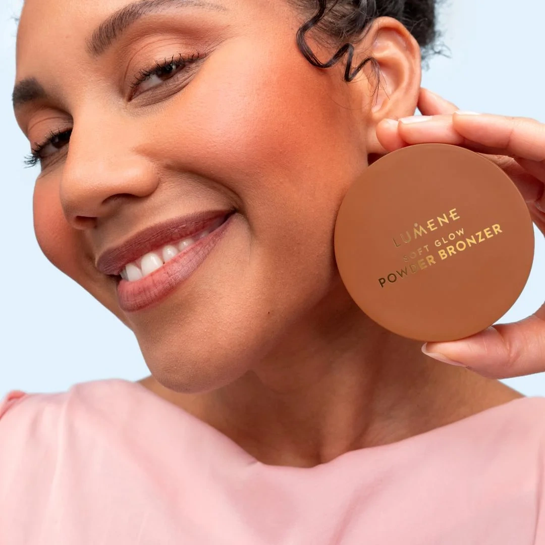 Lumene Soft Glow Powder Bronzer, 1/Midnight Sun, 12 g