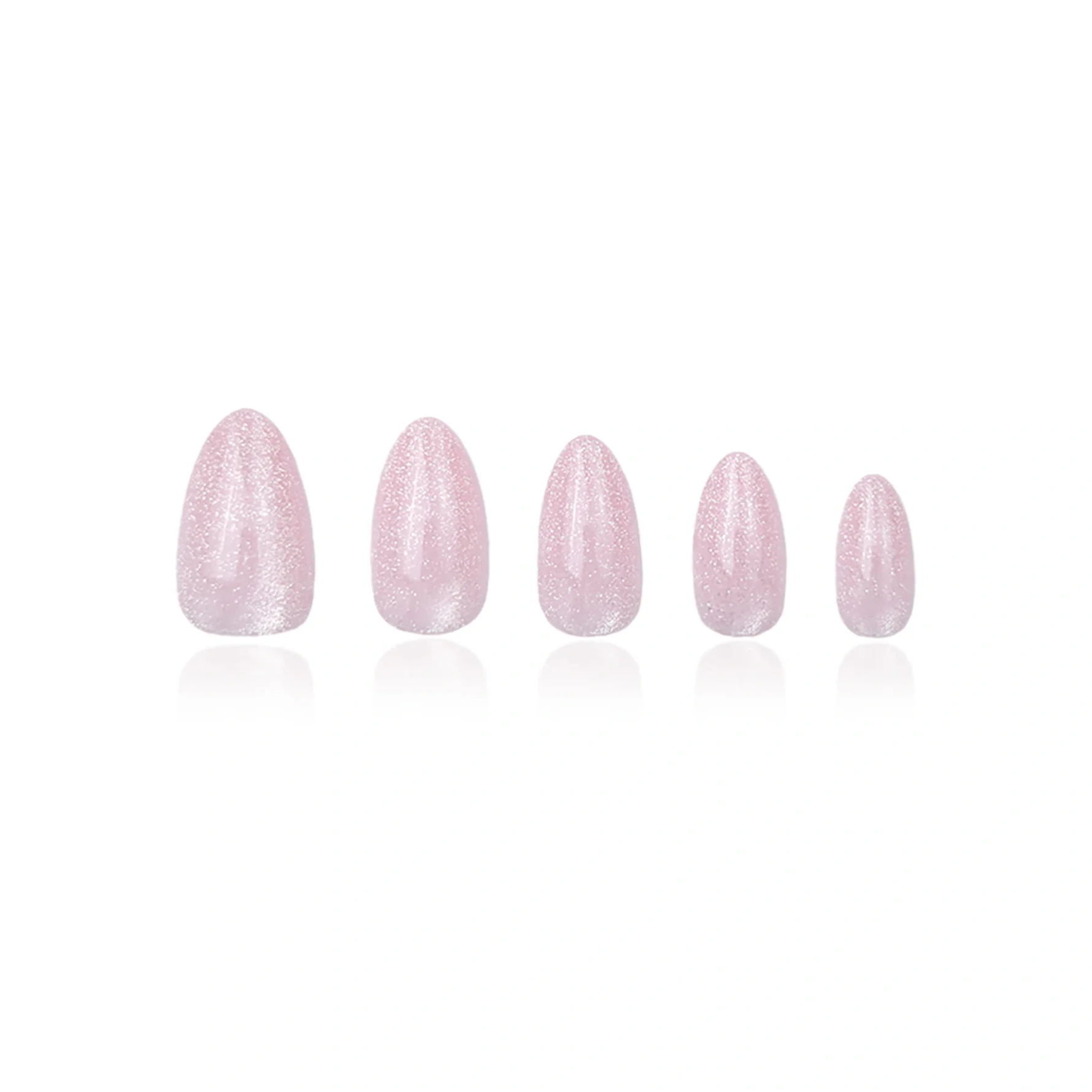 DUFFBEAUTY Pink Galaxy, Medium Almond Pink Galaxy, Medium Almond