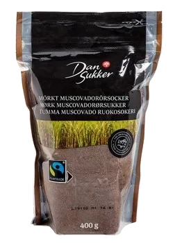 Mörkt Muscovadorörsocker Fairtrade