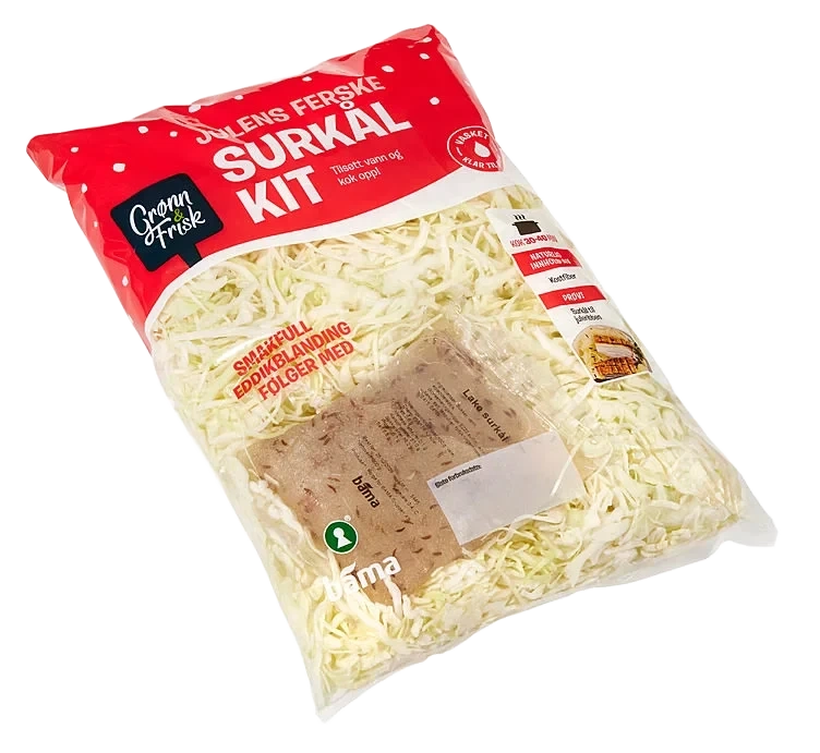 Surkål Kit 950g Grønn&Frisk