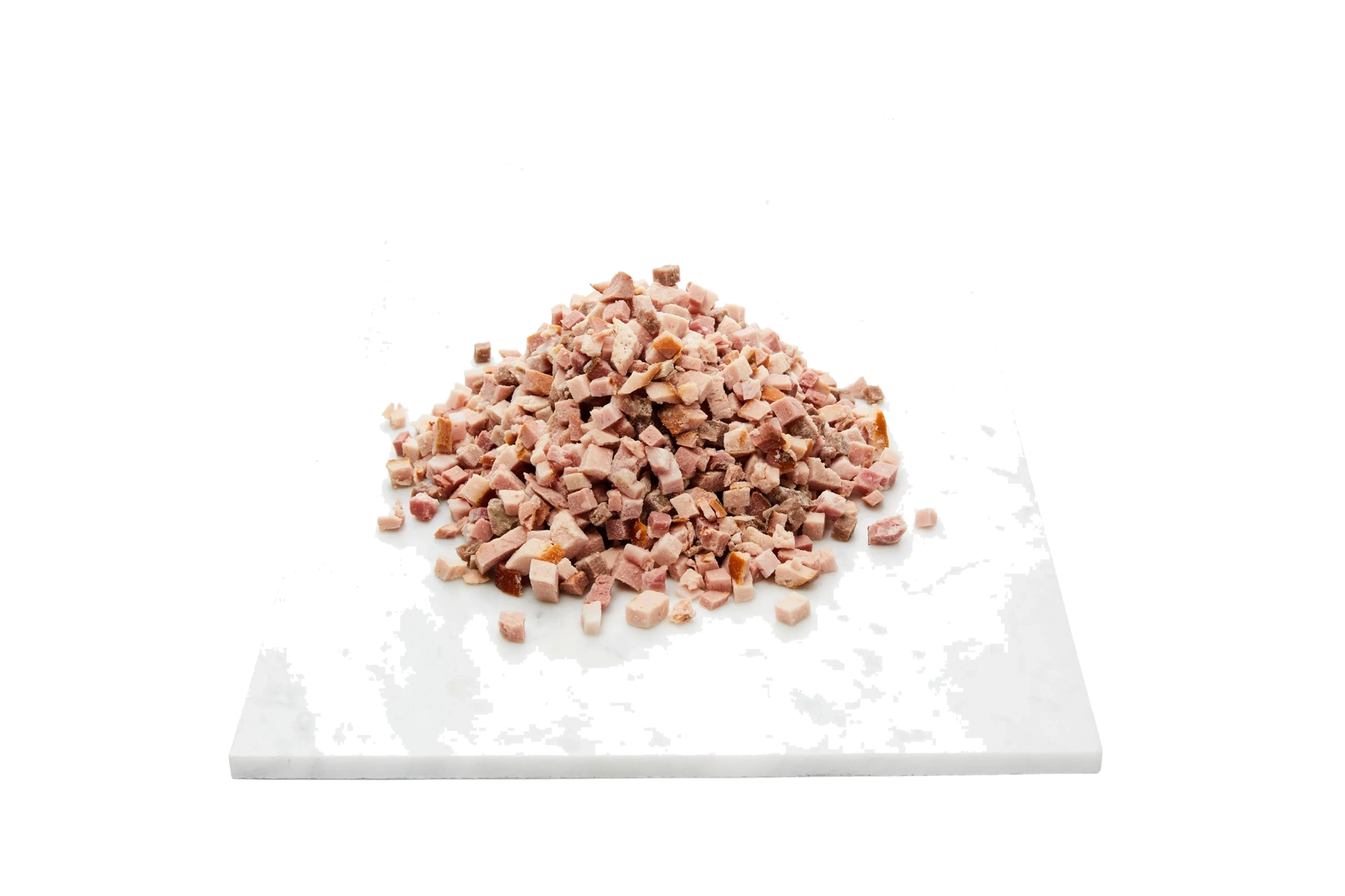 Rökt skinka tärnad