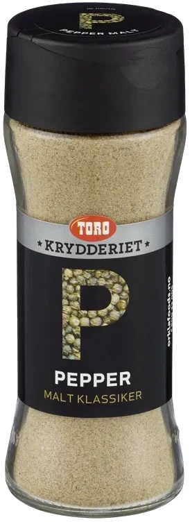 Pepper sort, malt øk. 69g   140ml