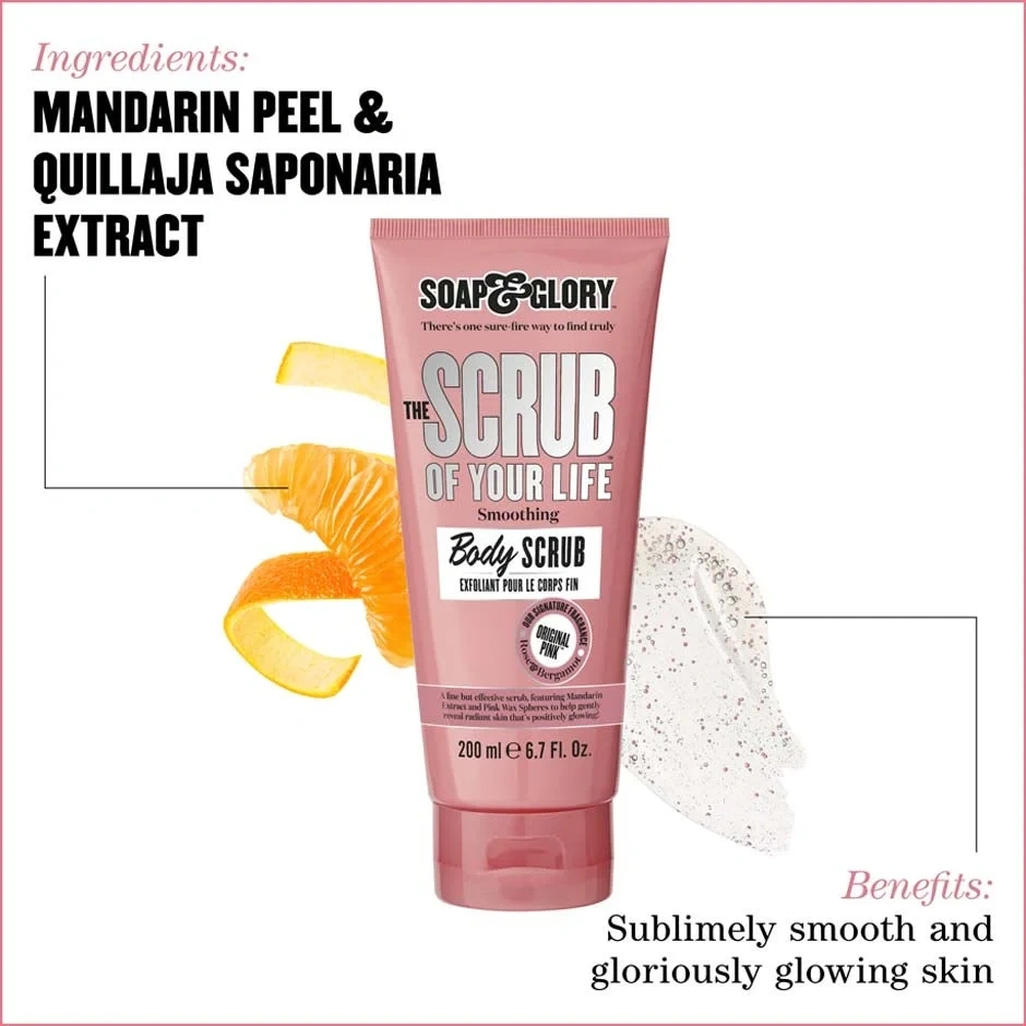 Soap & Glory Scrub of Your Life Body Polish for Exfoliation and Smoother Skin