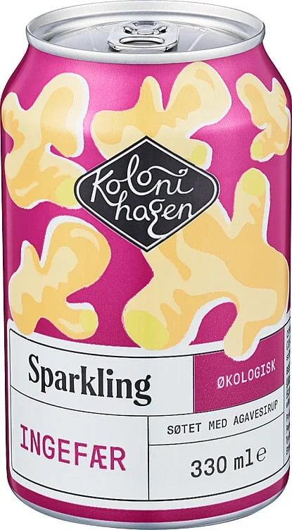 Sparkling ingefær   24x330ml