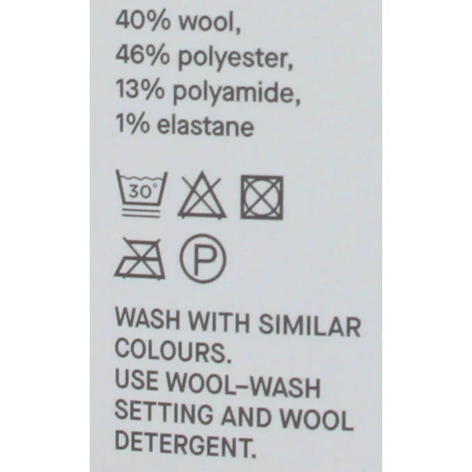 Ullstrumpor Rosa Stl. 29-32 3-pack