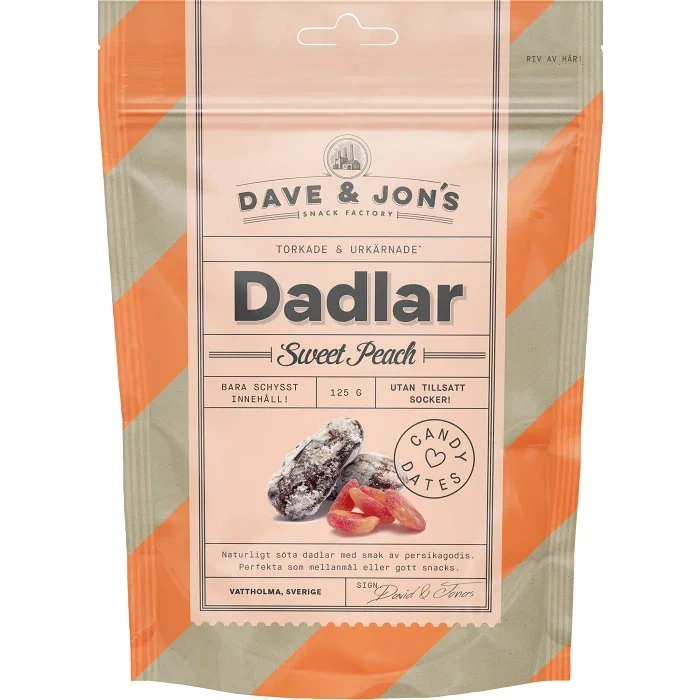 Dave&Jon's Dadler Sweet Peach 125g