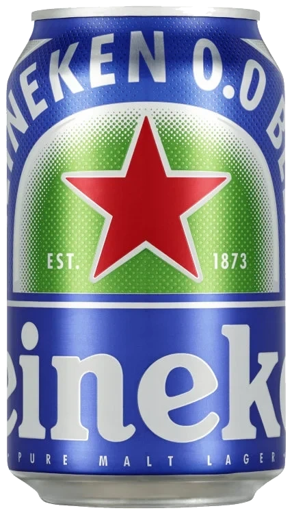 Heineken 0,0% 0,33l boks