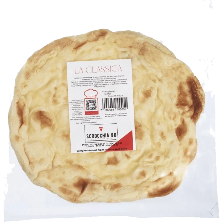 Fersk Pizzabunn La Classica 250g Scrocchia