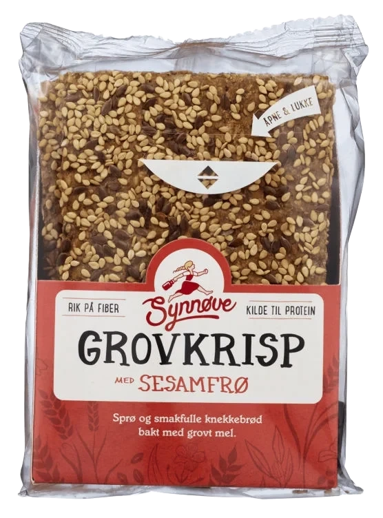 Grovkrisp Sesam 170g Synnøve