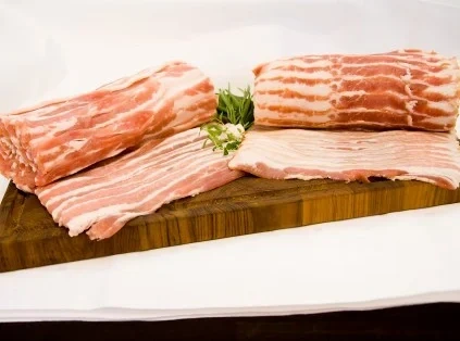 Bacon skiv rullp