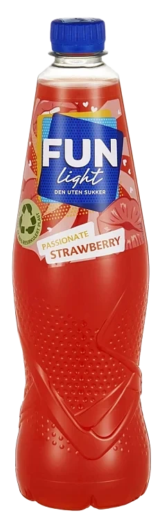 Fun light strawberry passion   0,8l