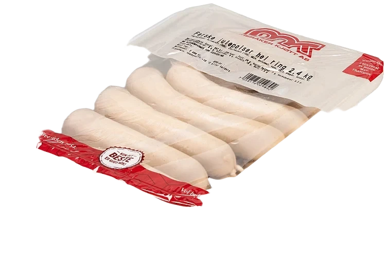 Ferske Julepølser Hel Ring 2,4 kg Frys
