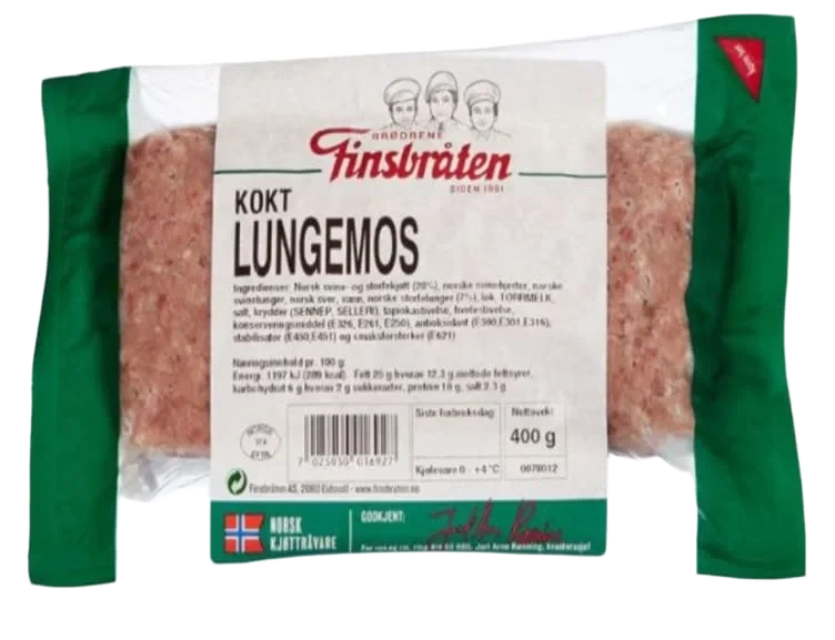 Lungemos 400g Finsbråten