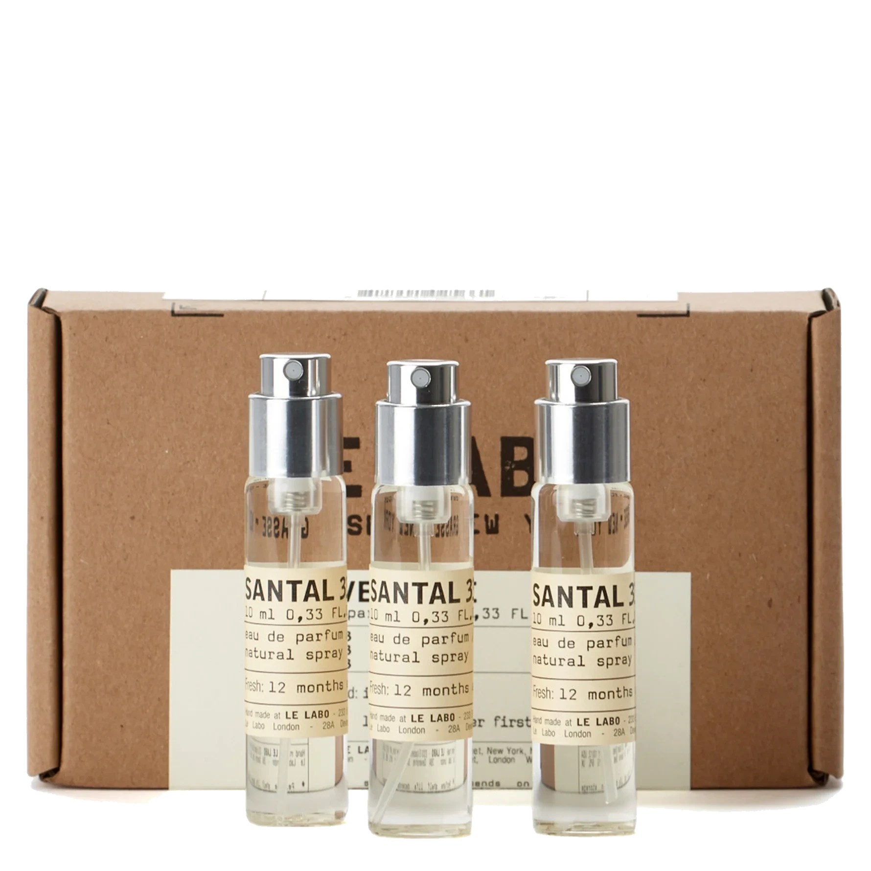 Le Labo Santal 33 Eau de Parfum Travel Tube Refill 10 ml