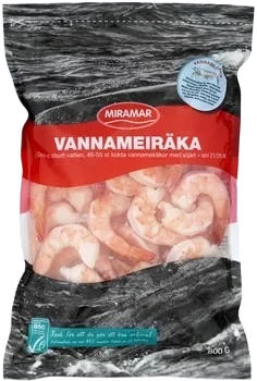 Vannameiräka kokt med stjärt 21-25 - ASC