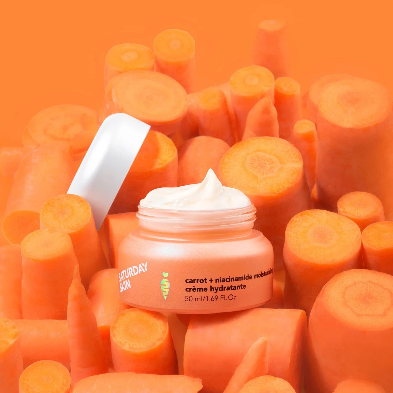Saturday Skin Carrot + Niacinamide Moisturizing Cream