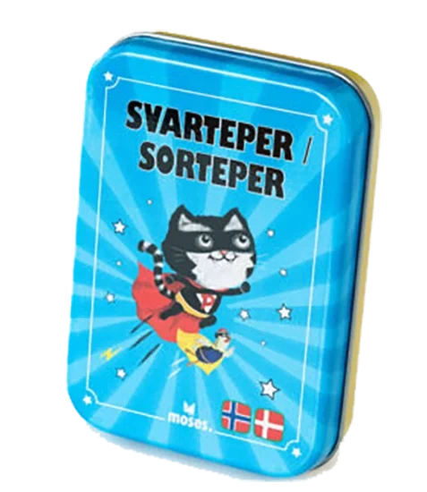 Svarteper I Metallboks 1stk