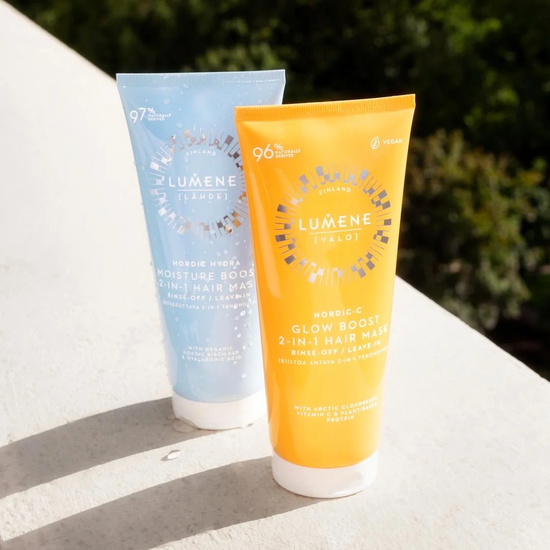 Lumene Nordic Hydra Moisture Boost 2-in1 Hair Mask, 200 ml