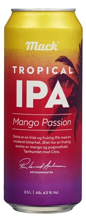 Tropical Ipa 0.50l bx Mack