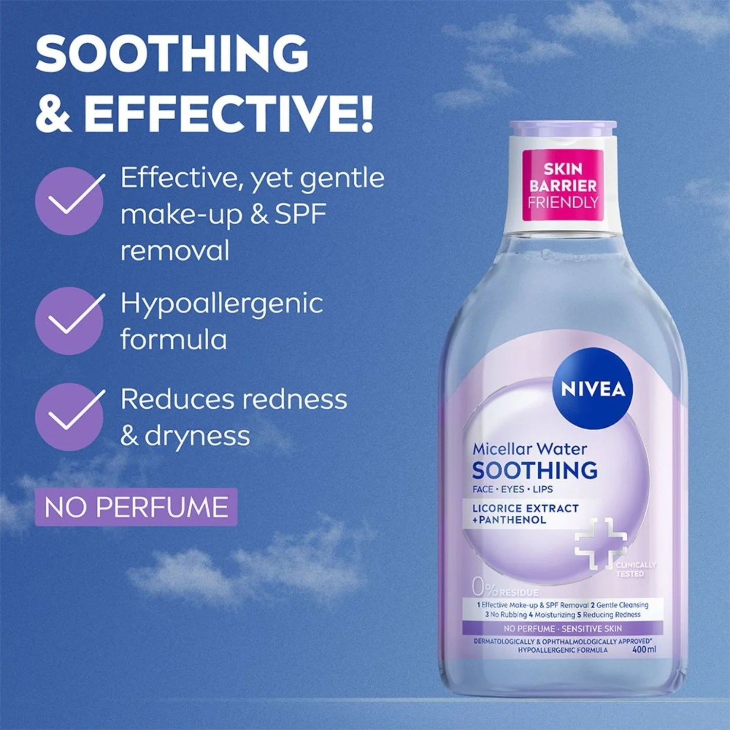 Nivea Micellar Water Sensitive 400ml
