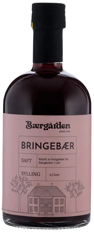 Bringebærsaft 0,5l Fl Bærgården
