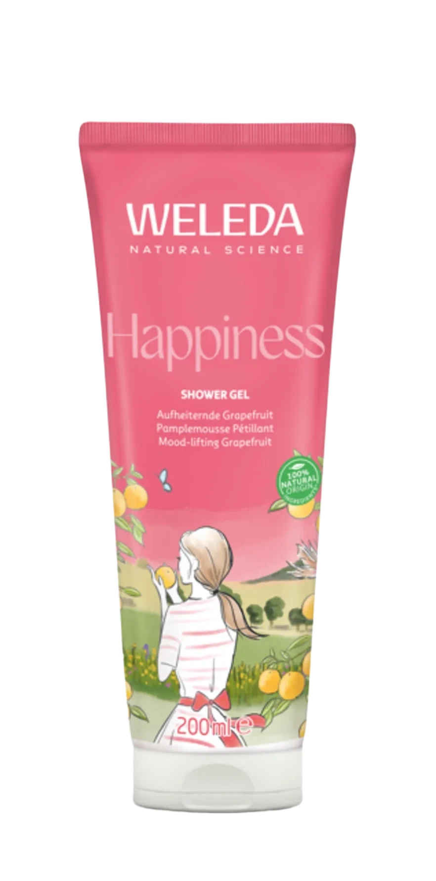 Weleda Happiness Shower Gel Grapefruit 200 ml